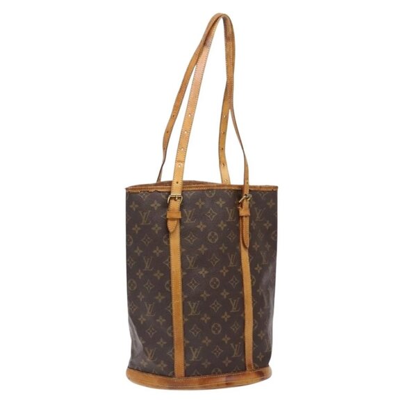 LOUIS VUITTON Monogram Bucket GM Shoulder Bag M42236 LV Auth 133357 - Picture 2 of 16